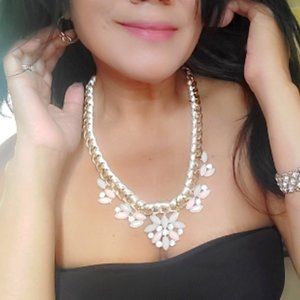 Peaches and Cream Necklace